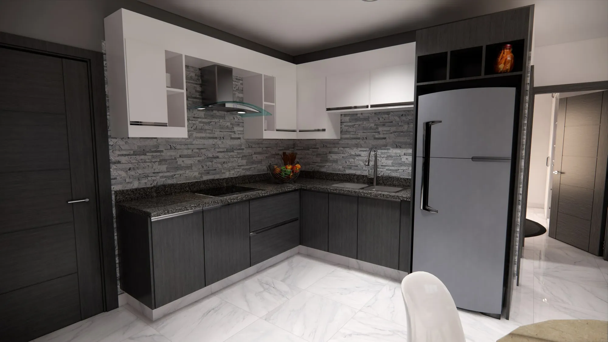 Interior del modelo Acqua, imagen 1