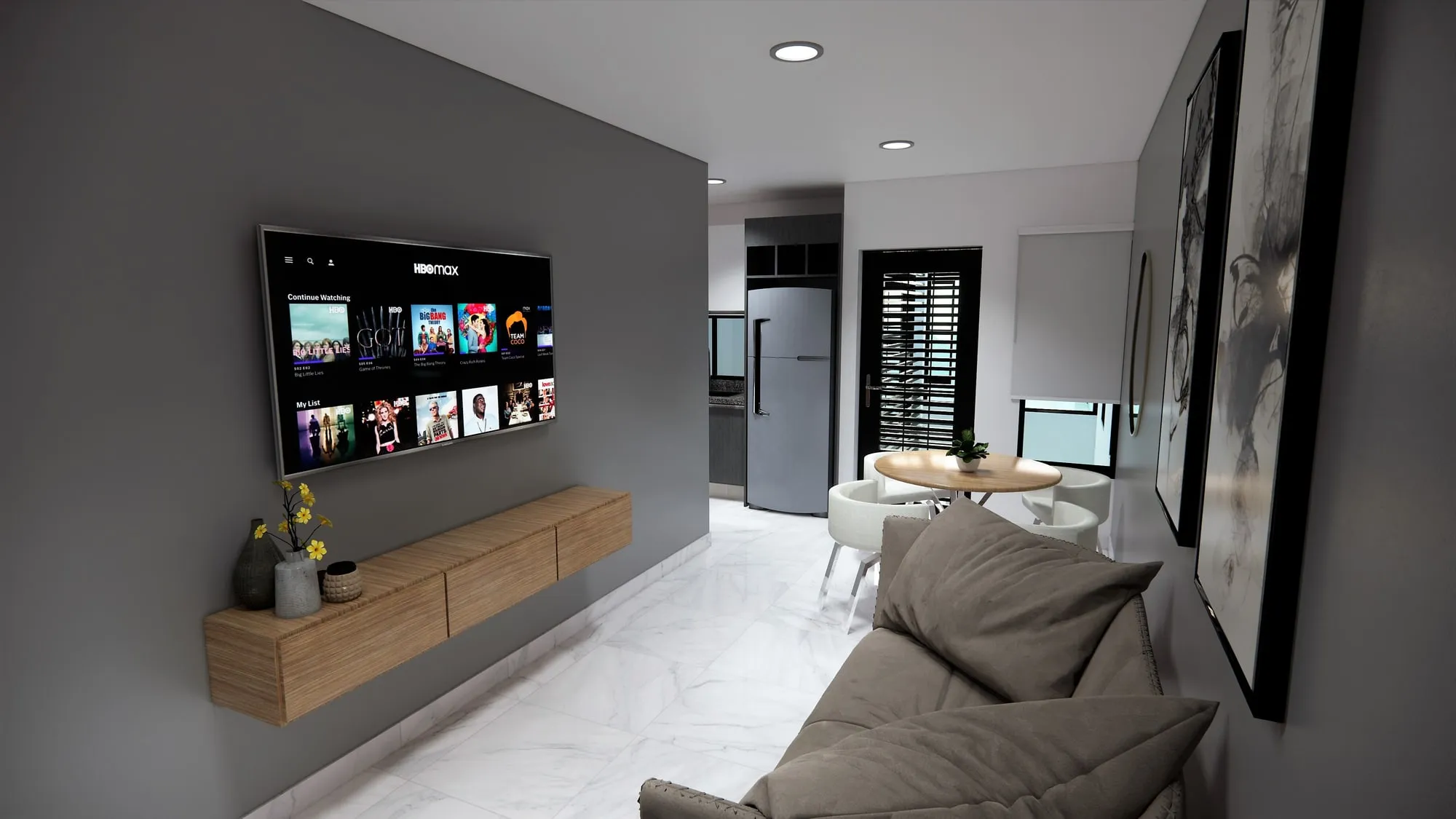 Interior del modelo Terra, imagen 5
